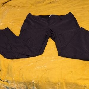 Lane Bryant Navy Pinstripe Pants